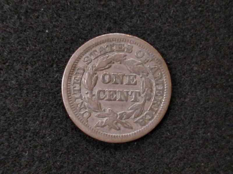 lot 165 image: 1848 Large Cent...