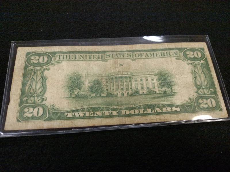 lot 173 image: 1929 Twenty Dollars Nation Currency...