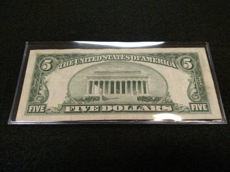 lot 177 image: 1953 A Five Dollars Silver Certific...