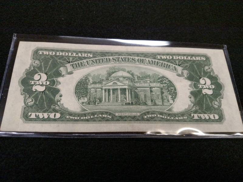 lot 180 image: 1953 Two Dollars Red Seal Note...