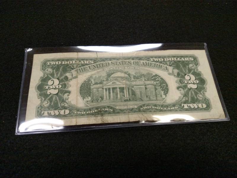 lot 181 image: 1963 Two Dollars Red Seal Note...