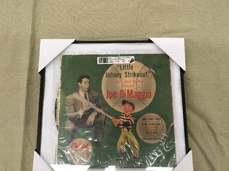 lot 504 image: 1949 Joe DiMaggio Little Johnny Strikeout Record Album