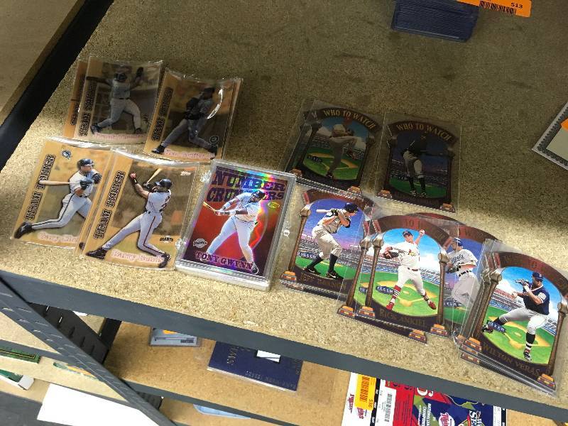 lot 512 image: Fleer Who To Watch Card Set, Topps Number Crunchers Card Set, Topps Team Timber Card Set