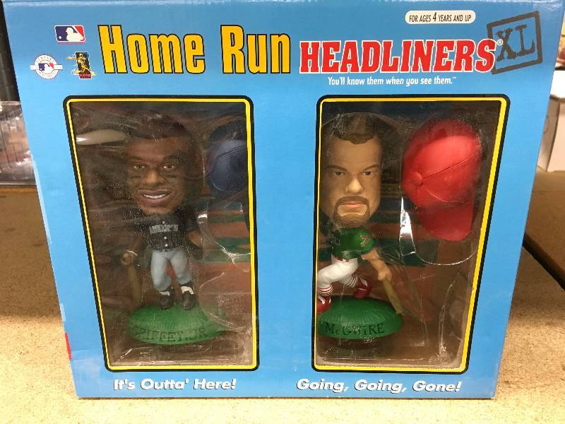 lot 519 image: Home Run Headliners Ken Griffey Jr. Mark McGwire