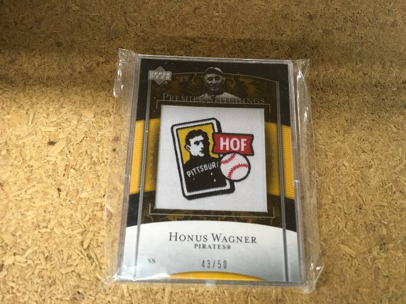 lot 522 image: Honus Wagner Patch Card 4350