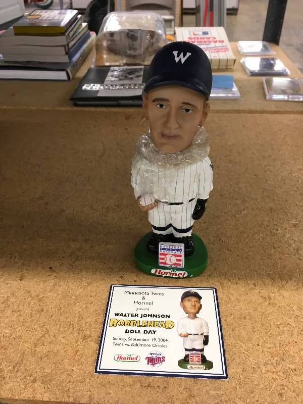 lot 526 image: Walter Johnson Bobble Head