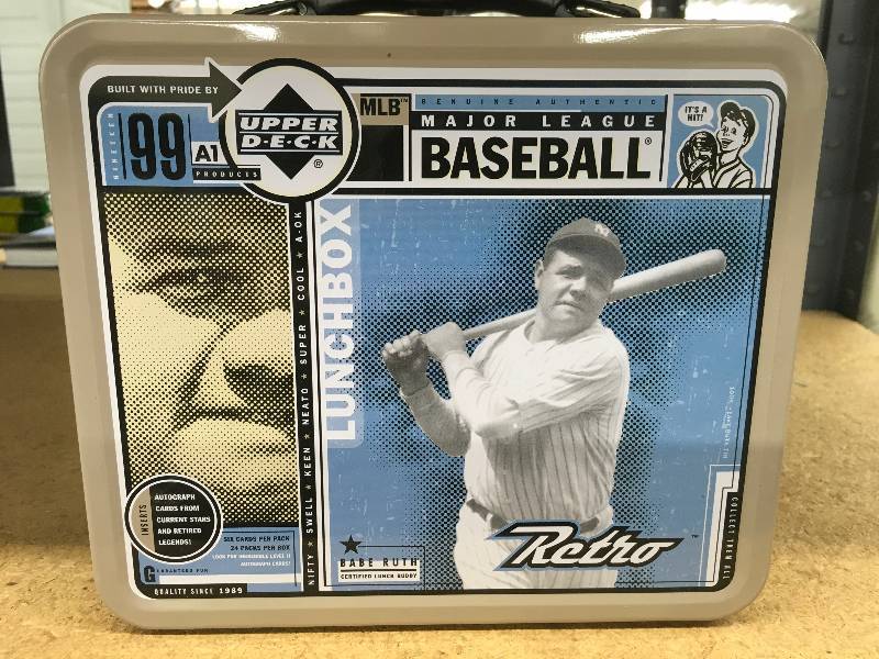 lot 531 image: Mickey Mantle Babe Ruth Lunch Box