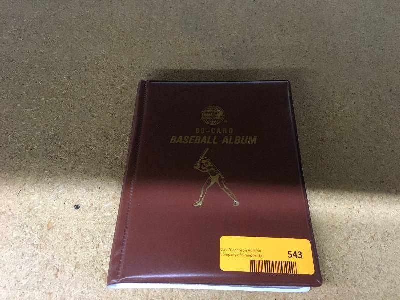 lot 543 image: Upper Deck Diamond Destiny MLB Card Album