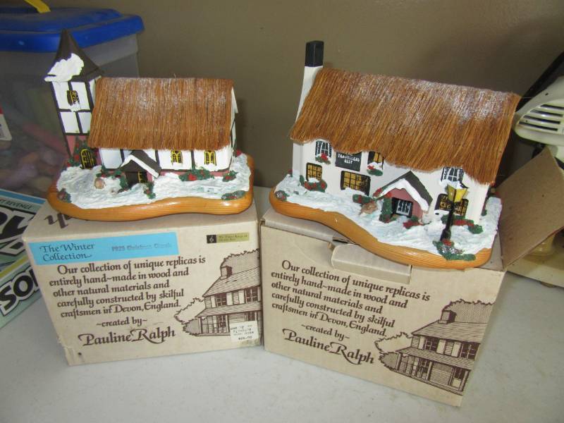 lot 143 image: The Winter Collection. 2 scenes as pictured