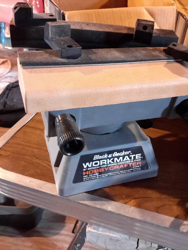 lot 73 image: Black and Decker, Workmate, 8in Bench top Work Center and Vise