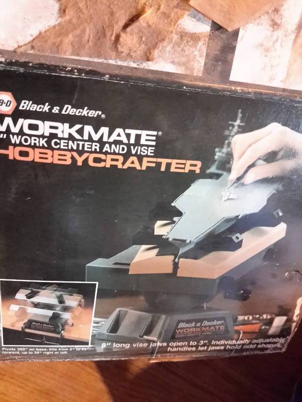 Black And Decker Workmate 8in Bench Top Work Center And Vise