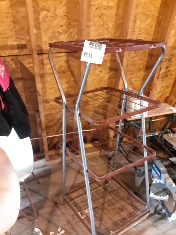 lot 60 image: 4 Shelf, Tool Storage Shelf