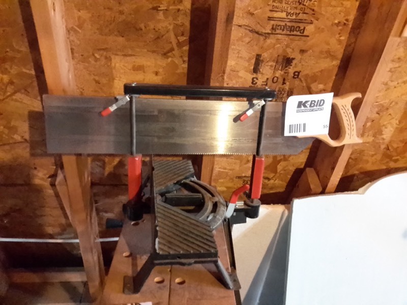 lot 55 image: Hand Miter Saw