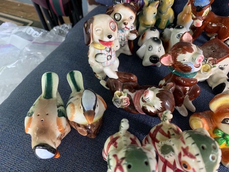 lot 200E image: Salt and Pepper Shakers as pictured