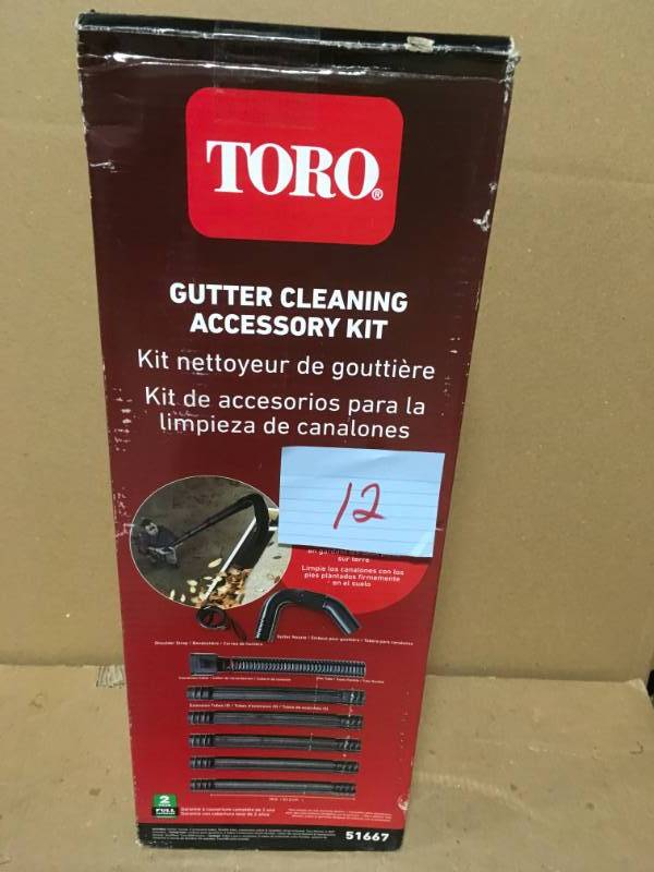 lot 12 image: Toro Gutter Cleaning Kit for BlowerVacs in good condition