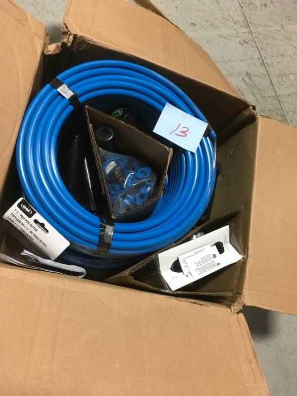 lot 13 image: Orbit 2-Zone In-Ground 12 in. Sprinkler System with Hose Faucet Timer in good condition