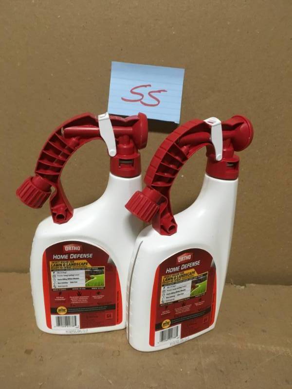 lot 55 image: Ortho Home Defense Insect Killer Landscape QTY 2 in good condition