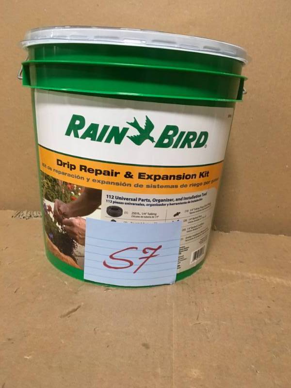 lot 57 image: Rain Bird Drip System Expansion and Repair Kit in good condition