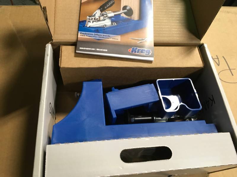 lot 100 image: Kreg K4MS Pocket Hole Jig Master System in good condition