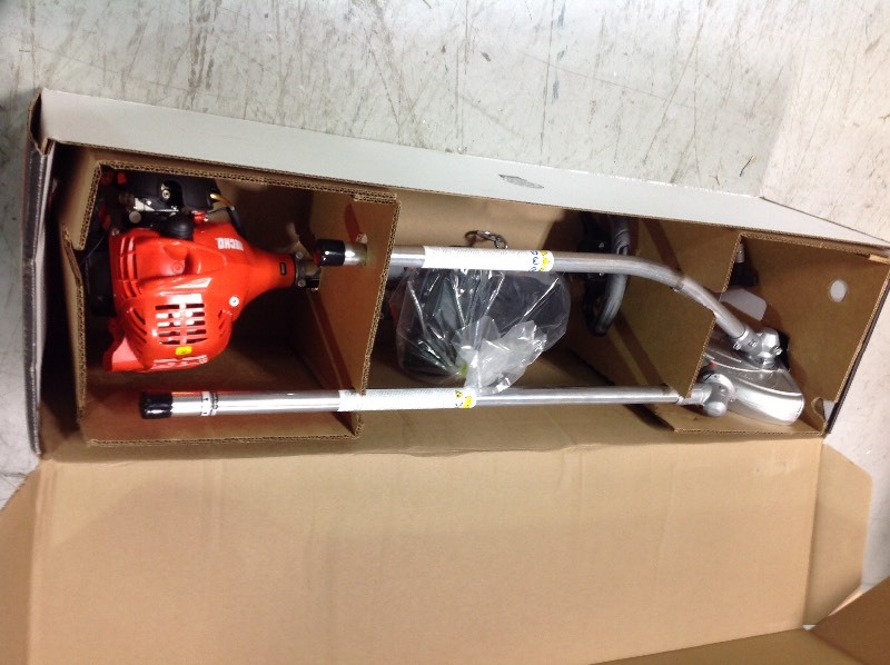 lot 103 image: ECHO 21.2 cc Gas 2-Stroke Cycle PAS Straight Shaft Trimmer and Edger Kit in good conditions