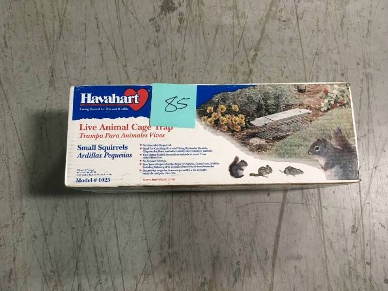 lot 85 image: Havahart Small 2-Door Animal Trap not used