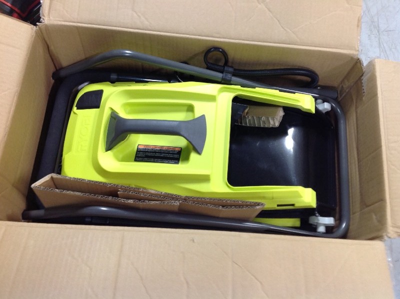 RYOBI 13 in. 11 Amp Corded Electric Walk Behind Push Mower in good conditions
