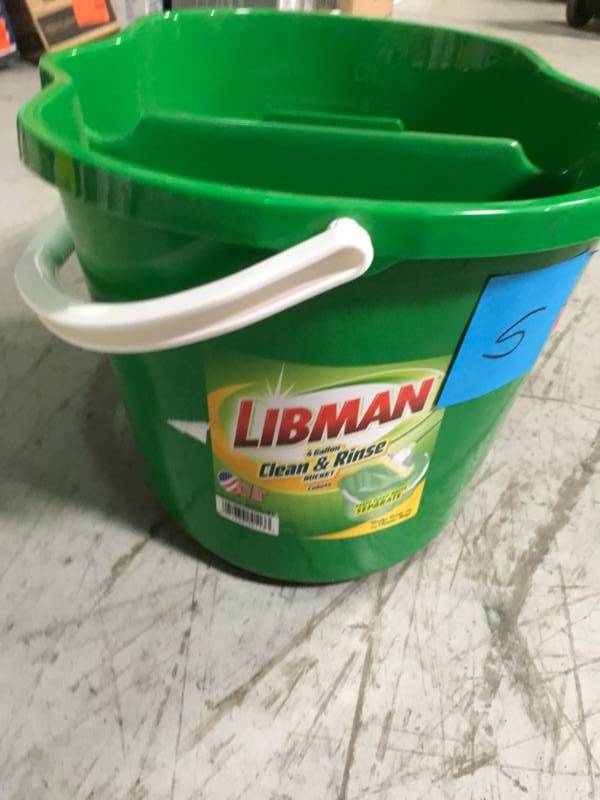 Libman 4 Gal. Clean and Rinse Bucket in good condition