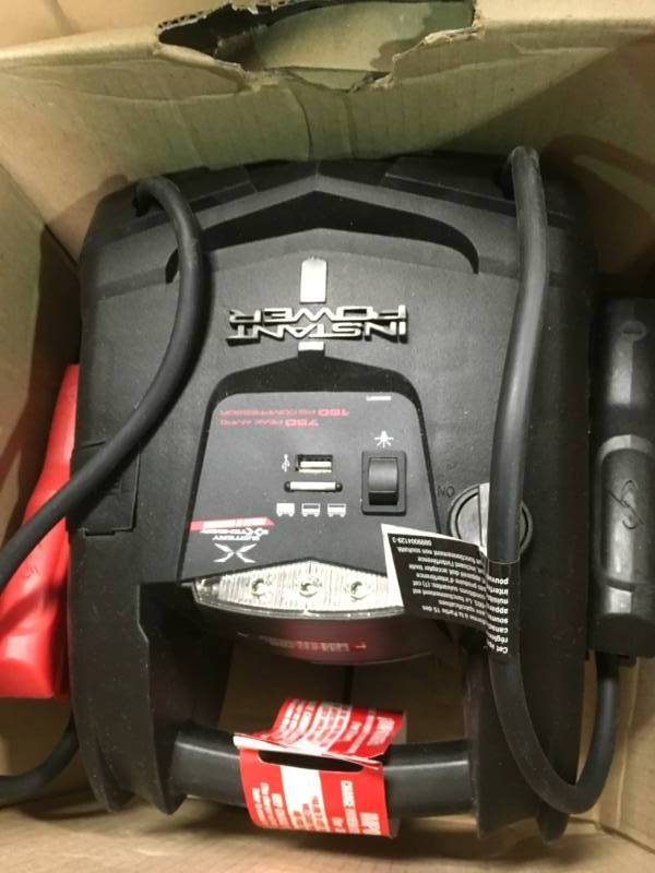 Schumacher Battery Extender 12-Volt, 750 Amp Battery Jump Starter in good condition