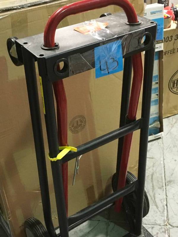 Milwaukee 300500 lb. Capacity Convertible Hand Truck in good condition