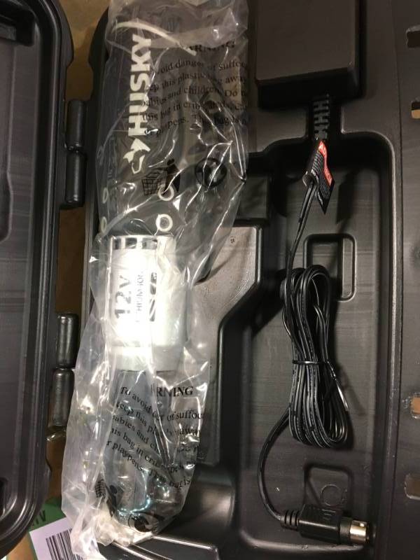 Husky 38 in. Drive 12-Volt Lithium Ion Cordless Ratchet in good condition