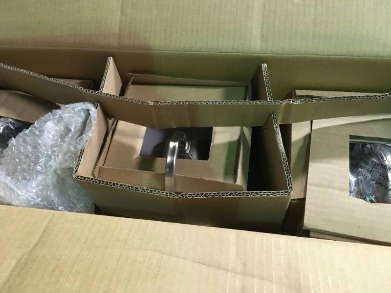 Hampton Bay 120-Watt Equivalent 3-Light Brushed Nickel Integrated LED Vanity Light not used