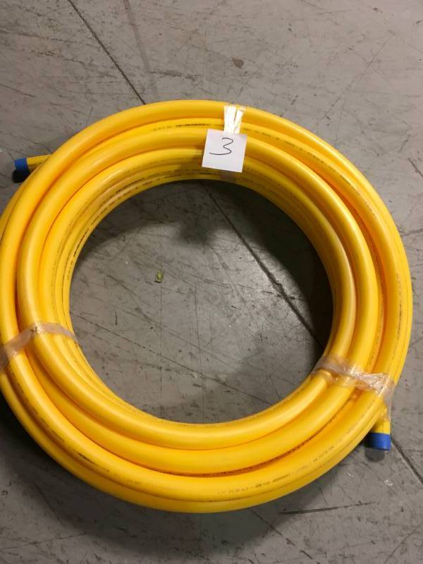 HOME-FLEX 1 in. IPS x 100 ft. DR 11 Underground Yellow Polyethylene Gas Pipe in good condition