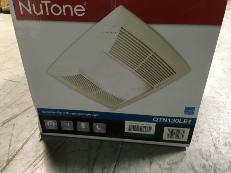 NuTone ACS Series 30 in. Convertible Under Cabinet Range Hood with Light in White in good condition