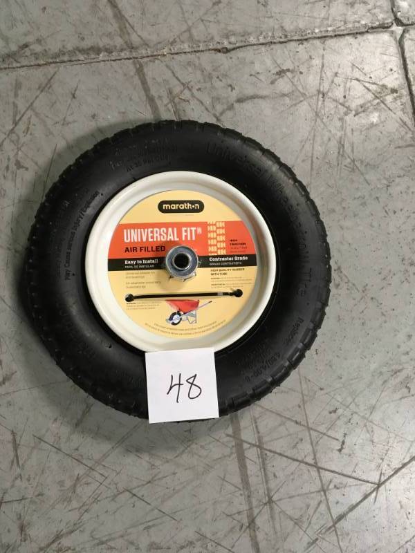 Marathon 14-14 in. Universal Wheelbarrow Wheel in good condition
