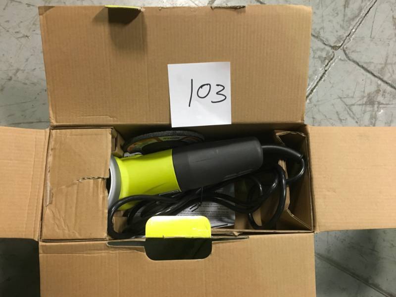 RYOBI 5.5 Amp Corded 4-12 in. Angle Grinder in good condition