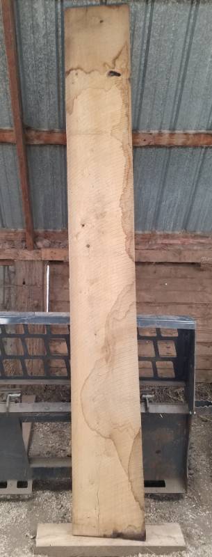 lot 10 image: 8 foot long oak lumber