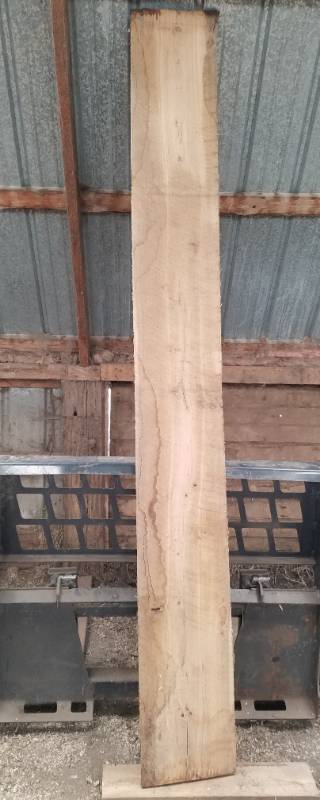 lot 11 image: 8 foot long solid oak lumber