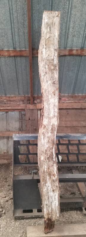 lot 19 image: 7 foot long reclaimed oak log cabin Lincoln log