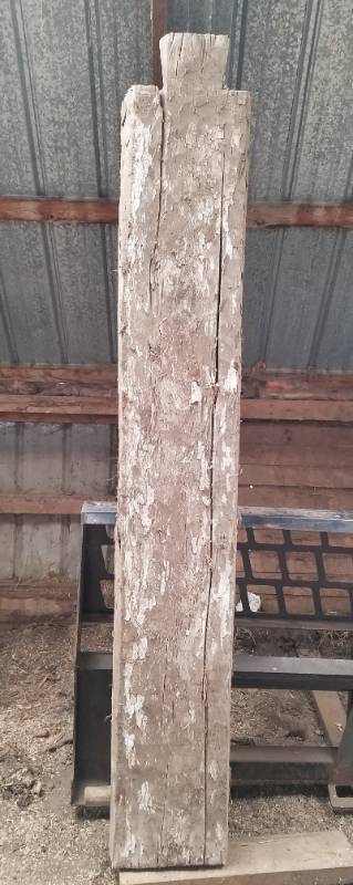 lot 20 image: 7 foot Reclaimed oak log cabin wood