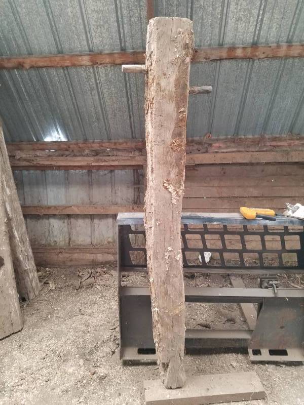lot 32 image: 76 long Reclaimed oak log cabin wood