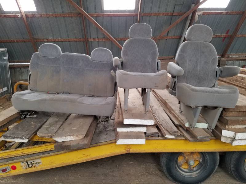 lot 53 image: Seats for a 1990s Nisan Van