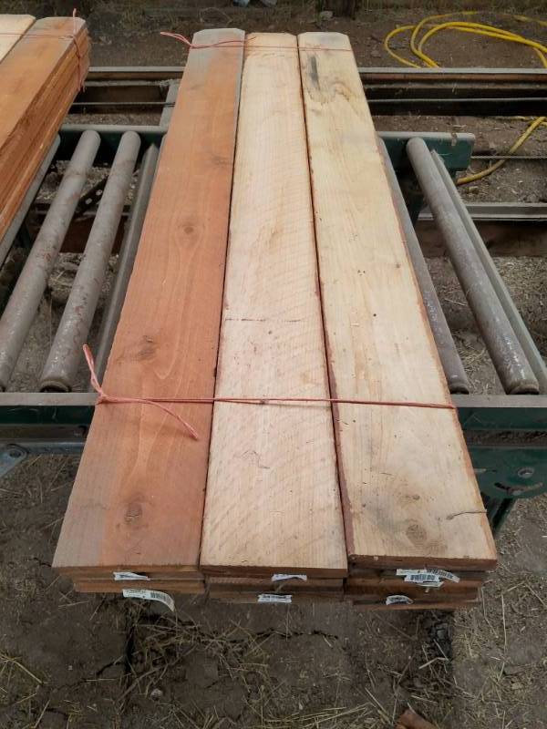 lot 66 image: Ceder wood fence bundle