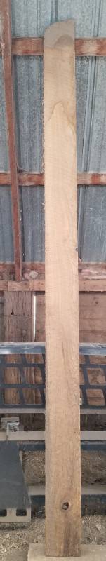 lot 73 image: 8 foot long rough cut Black Cherry lumber 1x6