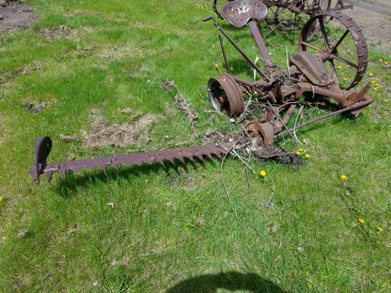 lot 158 image: McCormick Deering Number 7 Grass Cycle