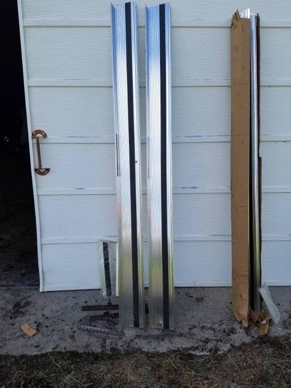 lot 165 image: 7 foot long running boards CA 75
