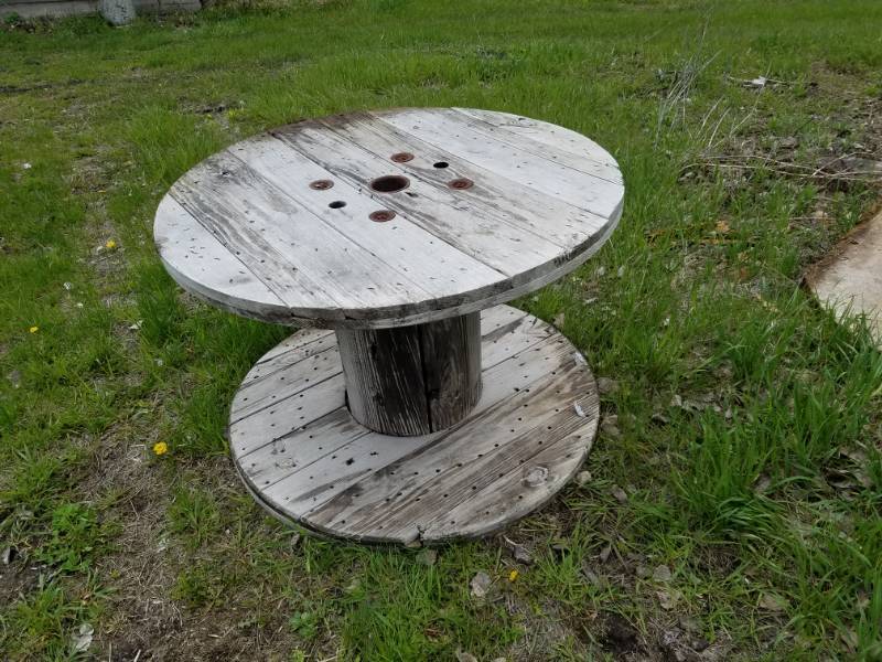 lot 167 image: Wooden Spool