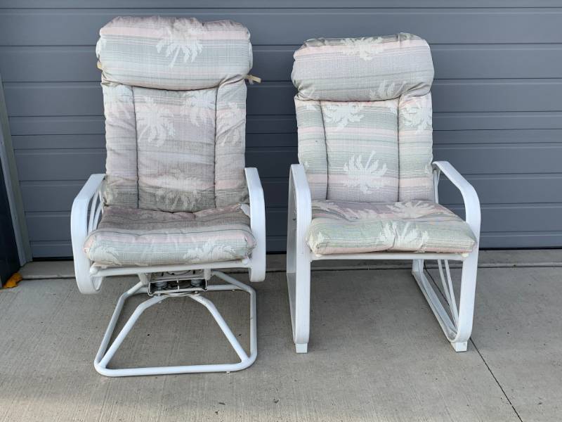 lot 11 image: Lot of 2 Patio, Deck, Lake Chairs (used less then 1 year)