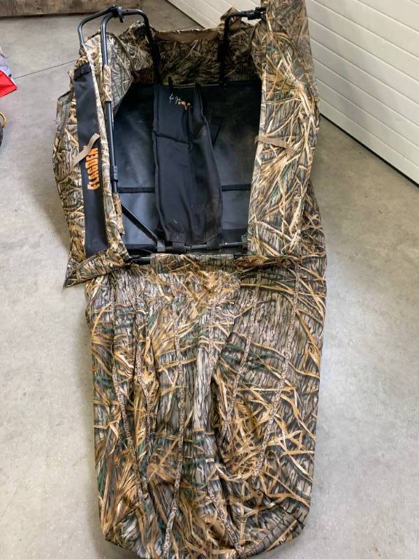 lot 17 image: Flagden Duck Layout Field Blind