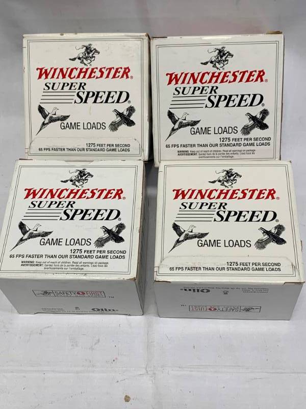 lot 29 image: 4 Boxes Winchester 20 Gauge 2 34