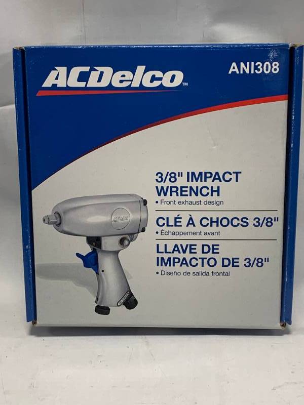 lot 62 image: New AC Delco 38 Air Impact Wrench
